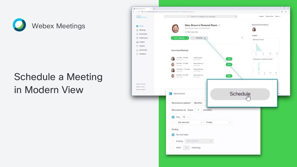 how to record webex meeting
